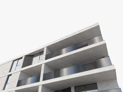  Apartment House 028 with Interior 