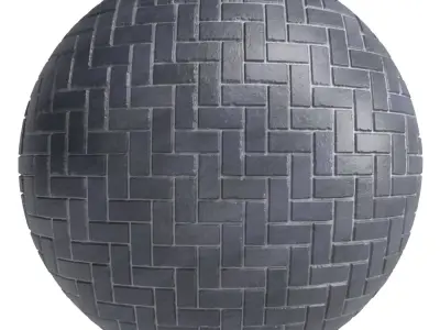 Materials 5- Brick Tiles PBR Texture