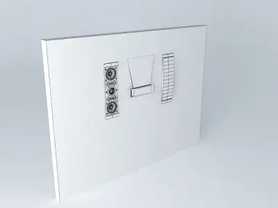 CD Stereo system Free 3D model