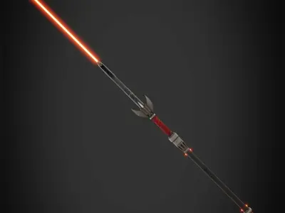 Star Wars Darth Bane Pike for Cosplay 3D print model