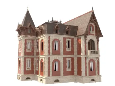 Victorian House 3D model