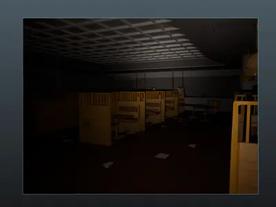 ABANDONED VINTAGE MCDONALDS MODEL 3D model