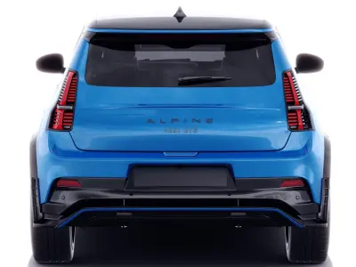  Alpine A290 GTS 2025 with interior 