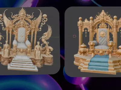 Environment Asset Pack  Textures  PBR Low-poly 3D model