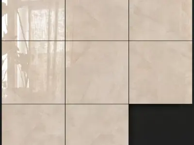 ABK Sensi Wide Sahara Cream 1200x1200 Set 1 3D model