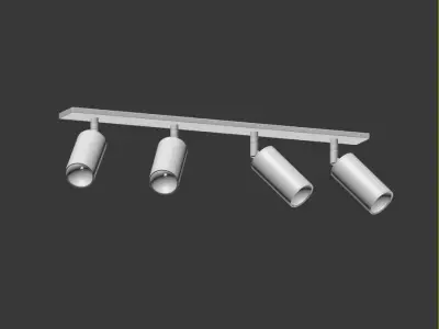 3 Types Indoor Lights 3D model
