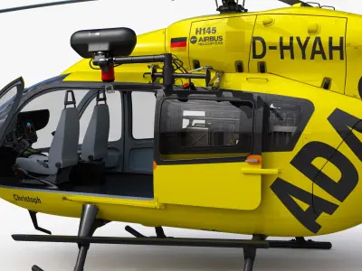 Airbus H145 Emergency ADAC Germany 