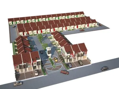 TWT Regency site plan Free 3D model