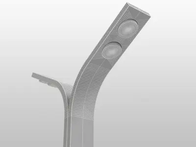 Street light 3D model