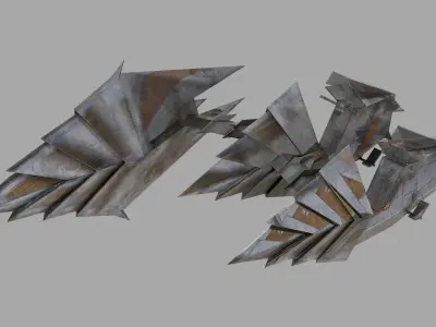 Nightsister Speeder - Star Wars Low-poly 3D model