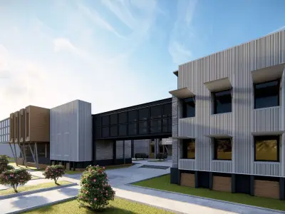 School-University- High School 3D model