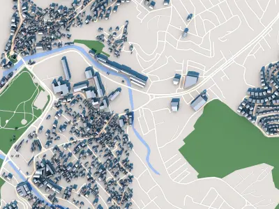 Anadolu University Eskisehir Turkiye 3D model