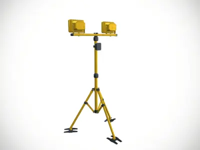 Construction spotlight 3D model