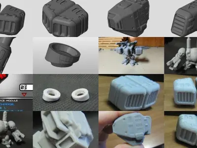 CHI TECH SD  DEVICE 1 COLLECTION 3D Model Pack