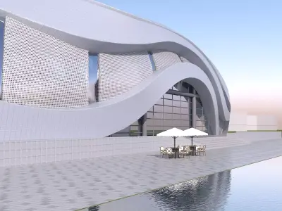 Building 03 3D model