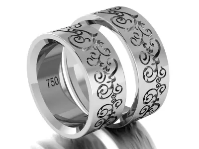 ring set 33 collection1 3D print model