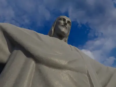 Corcovado Christ Redeemer 3D Printable 3D model