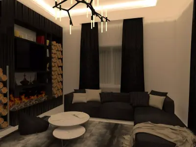 sitting room 3D model