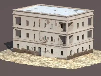 Apartment House 132 3D model