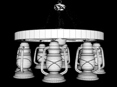 lamp light 3D model get