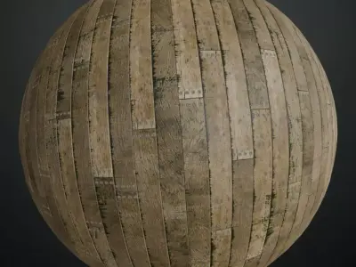 Imperial Green Lacquered Wood Inlay PBR Seamless Texture