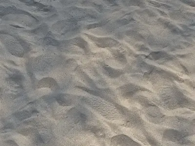 Ultra realistic Beach sand geometry  2 3D model