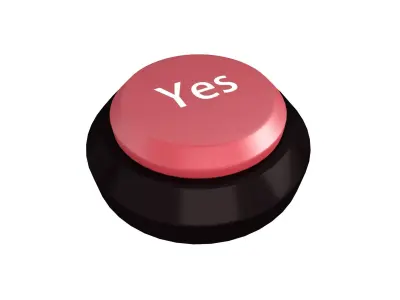 Start Button V1 040 Low-poly 3D model