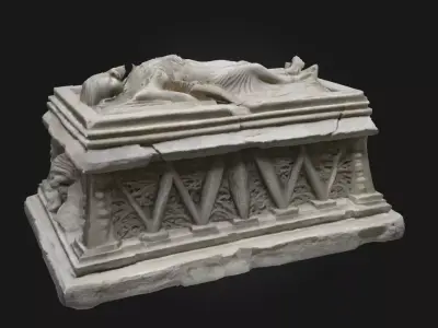Skeletal Monument  Tribute to Forgotten Souls 3D model