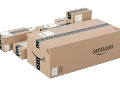  Amazon Cardboard Box 