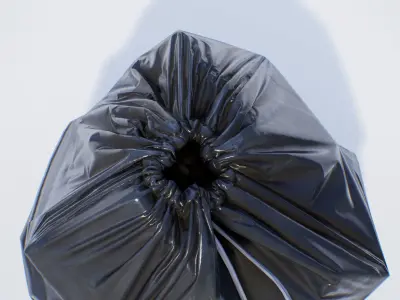 Garbage Bag - PBR Game-Ready Low-poly 3D model