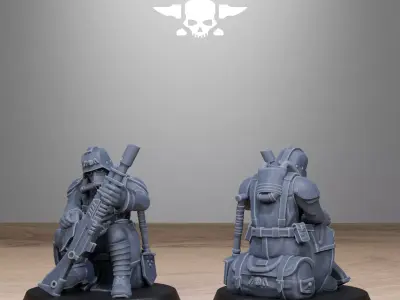 GrimGuard Chill Squad 3D print model