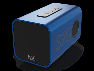 Personal electronic devices and accessories Bluetooth Speaker Low-poly 3D model