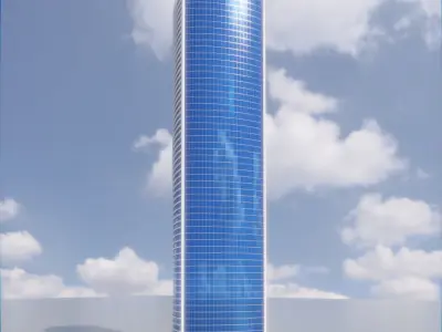 Parametric Building 1d5 3D model