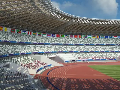  New National Olympic Stadium Tokyo 