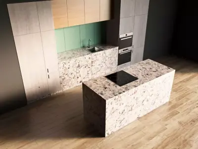 117-Kitchen9 texture 10 3D model