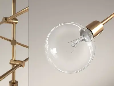 Mobile Chandelier 3D model