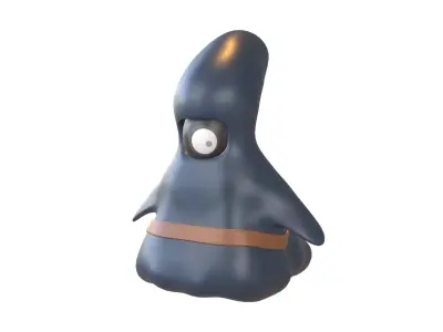 Slime OI v1 0004 Low-poly 3D model