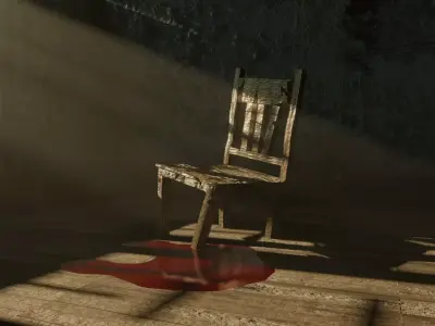 Abandoned Chair  3D model