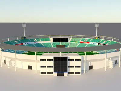 Cricket Stadium 3D model