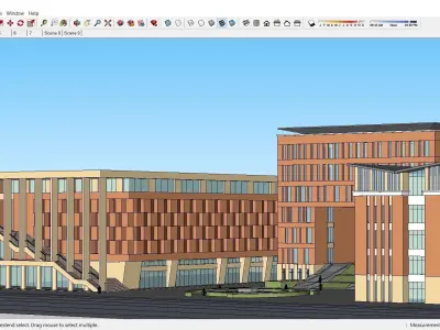 Sketchup School and University 138 3D model