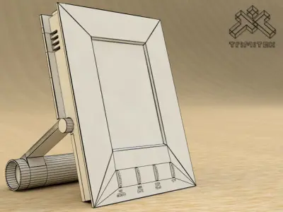 Digital Alarm Clock - animated 3D model