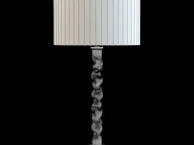 Porta Romana Crushed Column Lamp 3D model