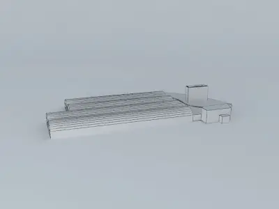 Manchester Piccadilly Train Station 3D model