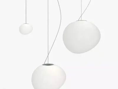 Foscarini Gregg Suspension Lamp 3D model