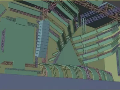 Mainstage Ultra Music Festival 2016  3D model