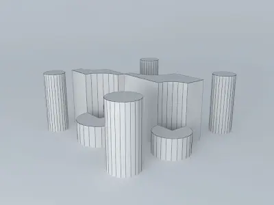 Success Towers 3D model