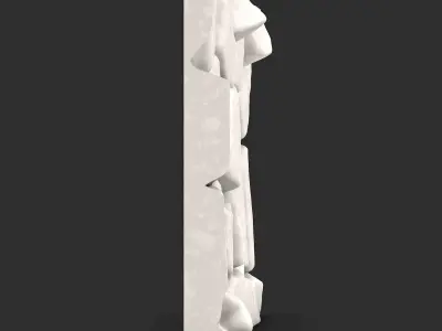 Wall Kitbash Stone Facade Set 3D print model