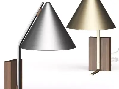 Kristina Dam Studio Cone Table Lamp 3D model