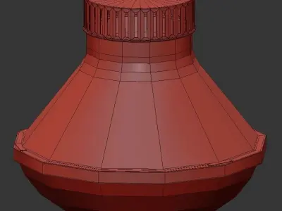 LUNDY FLUSHMOUNT 3D model