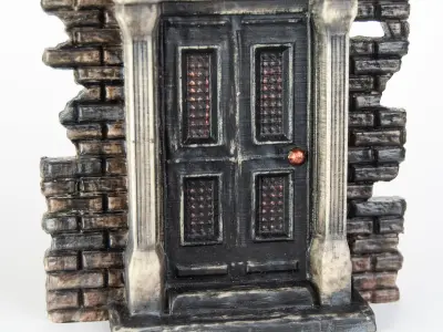 The Daily Prophet Gate - Harry Potter 3D print model